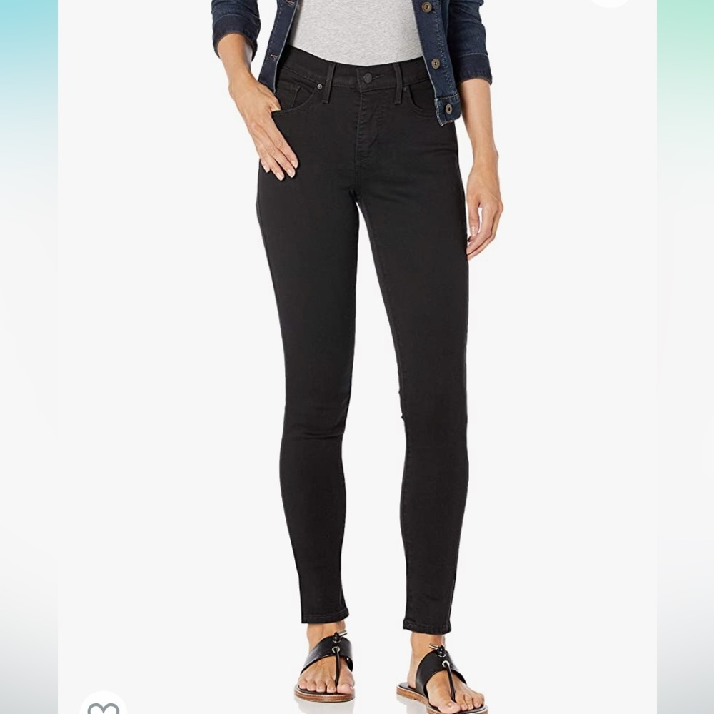 Brand New Levi’s 311 Shaping Skinny Jeans Black Size 28